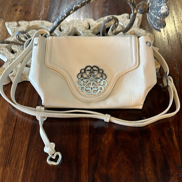 Stunning Cream Brighton Leather Purse